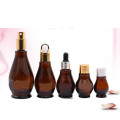 Bottle Gourd Shape Glass Bottle (NBG07)